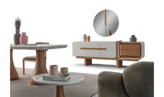 Moon Meşe Yemek Odası - 22