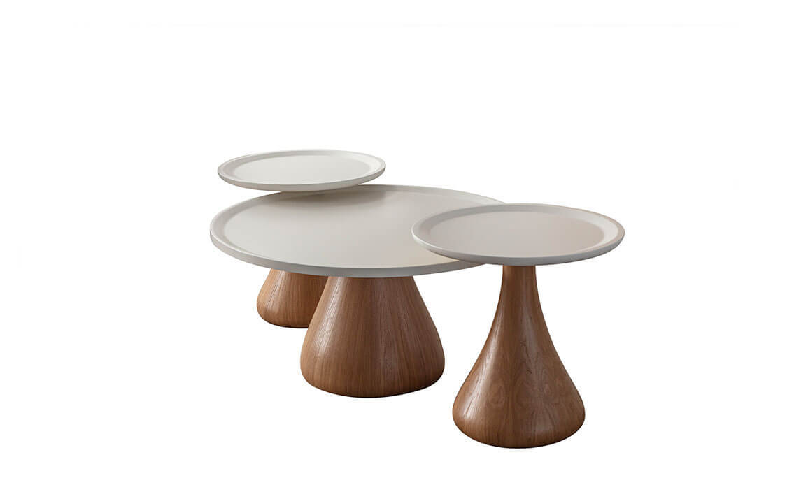 Moon Meşe Yemek Odası - 55