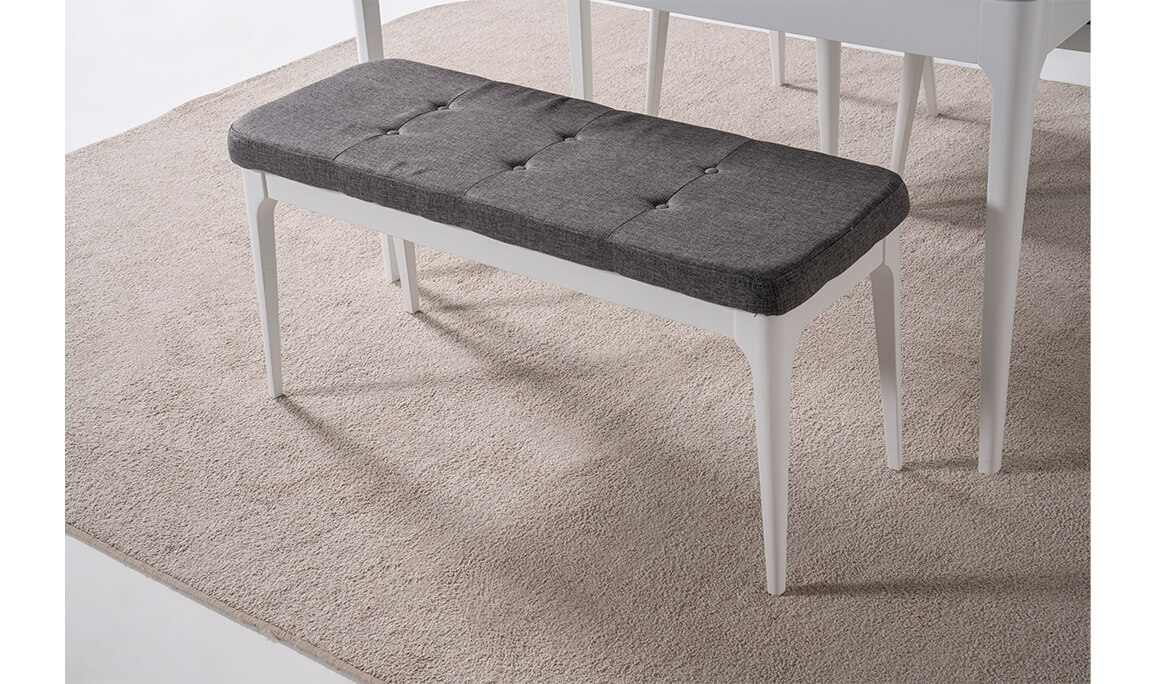 Nairobi Beyaz Bench - 1