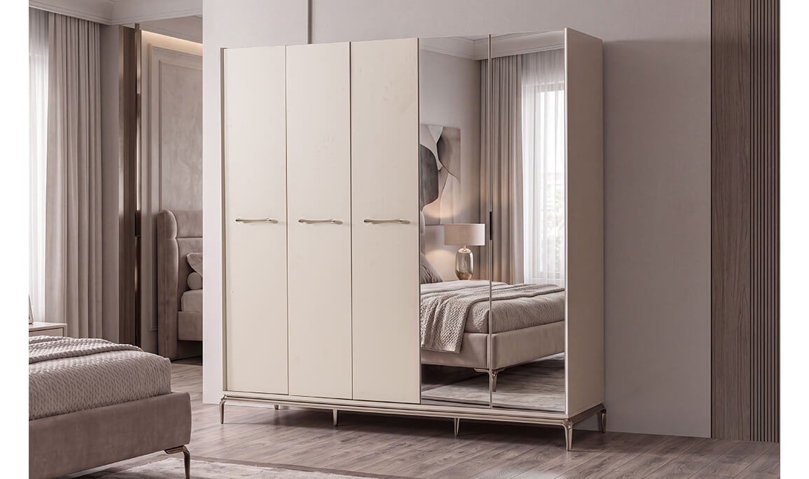 Nehir 5 Kapılı Gardırop - 
