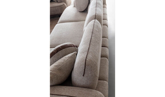 Nepal Krem Üçlü Koltuk - 7