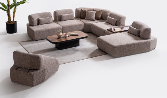 New Tudor U Köşe Koltuk Takımı - 2