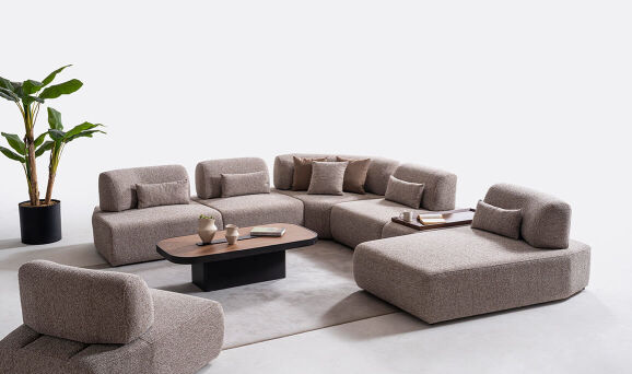 New Tudor U Köşe Koltuk Takımı - 4