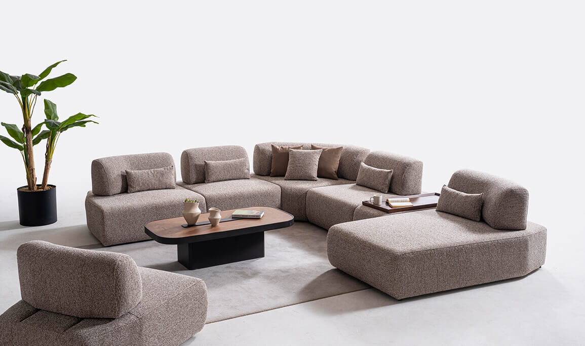 New Tudor U Köşe Koltuk Takımı - 4