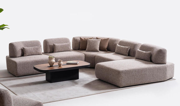 New Tudor U Köşe Koltuk Takımı - 5