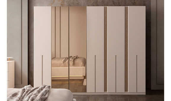 Nirvana 6 Kapılı Gardırop - 1