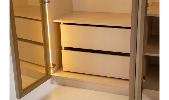 Nova 10 Kapılı Köşe Gardırop - 10