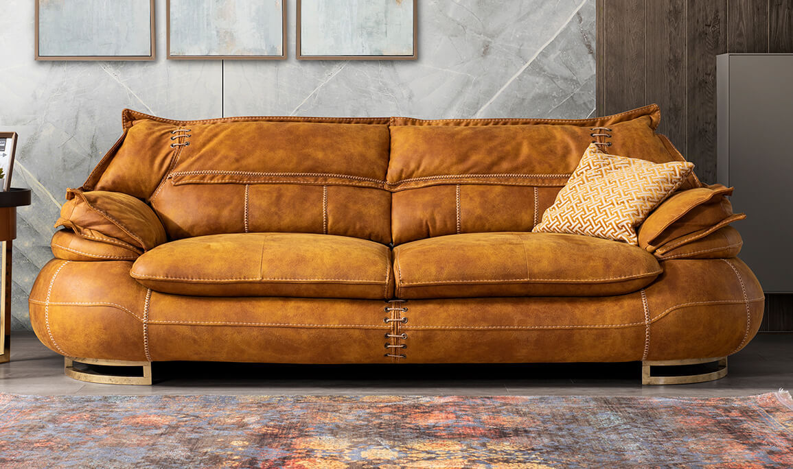 Ornate Üçlü Koltuk