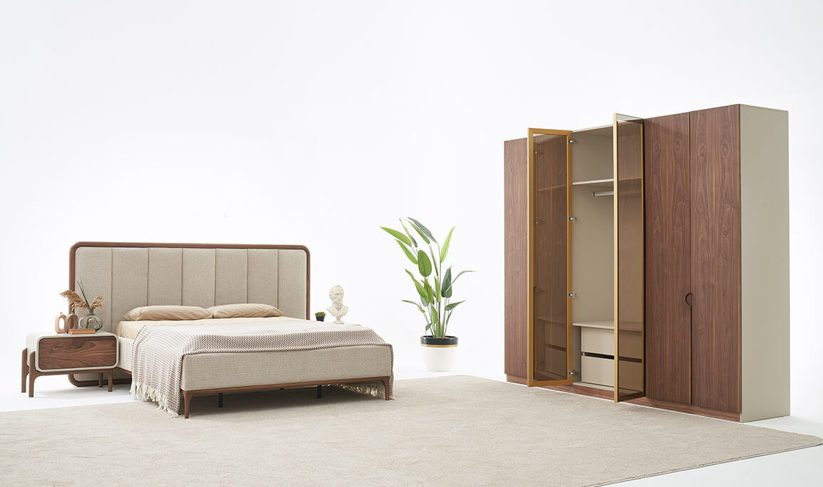 Oslo Ceviz Yatak Odası - 3