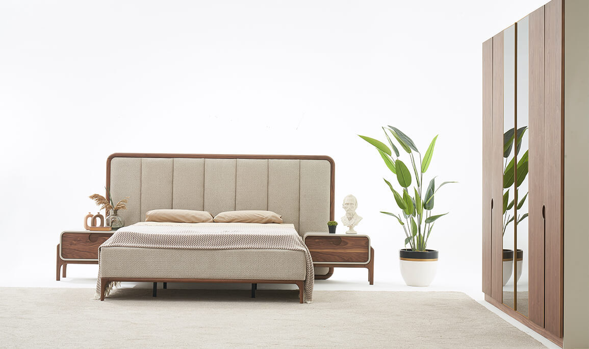 Oslo Ceviz Yatak Odası - 4