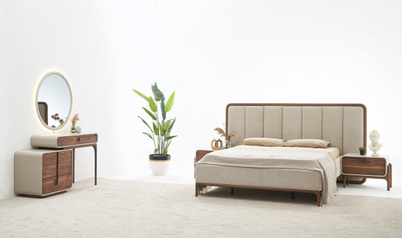 Oslo Ceviz Yatak Odası - 6