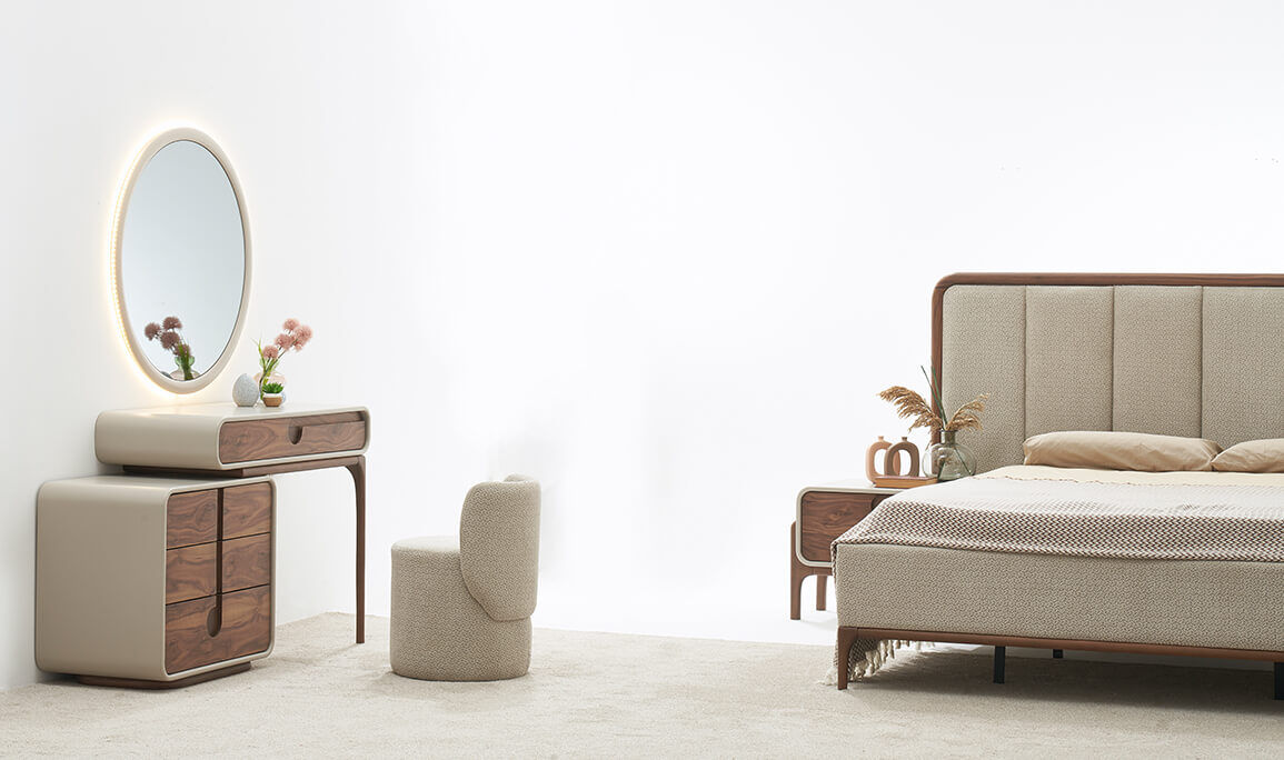 Oslo Ceviz Yatak Odası - 13