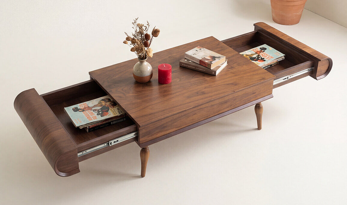 Özgür Orta Sehpa Ceviz