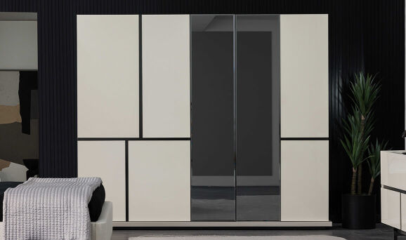 Pablo New 5 Kapılı Gardırop - 