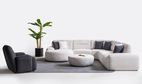 Pana U Köşe Koltuk Takımı - 2