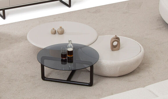 Panermo Kumtaşı Orta Sehpa Seti - 2