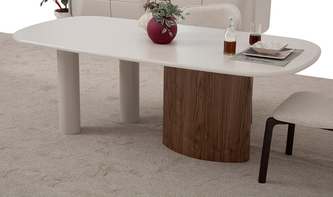 Panermo Kumtaşı Yemek Masası