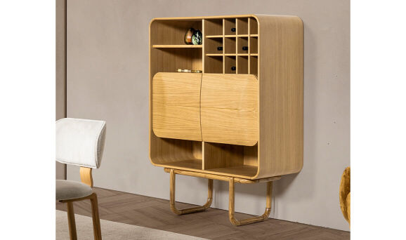 Panermo Meşe Vitrin - 