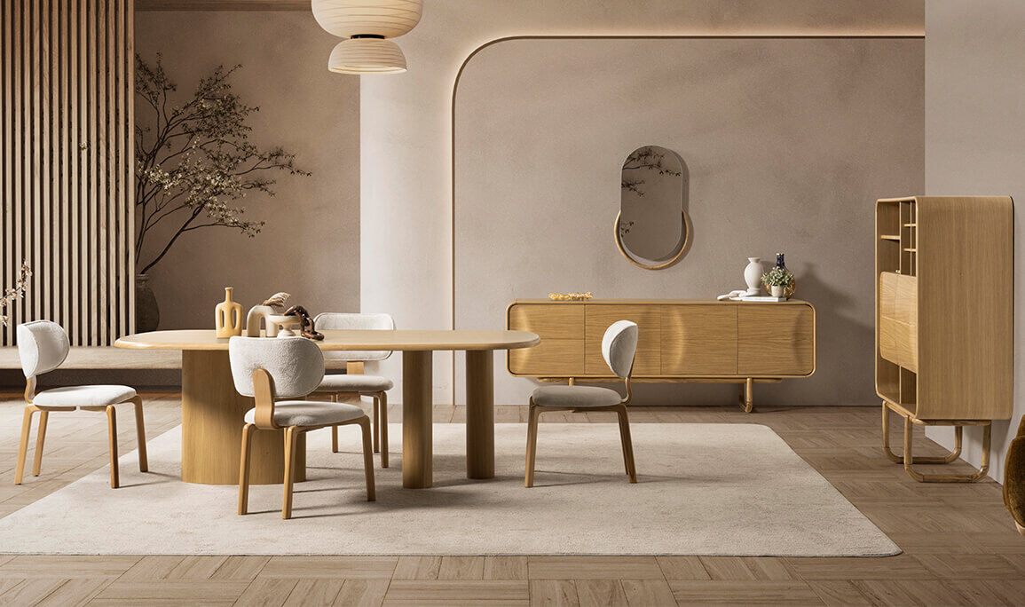 Panermo Meşe Yemek Odası - 