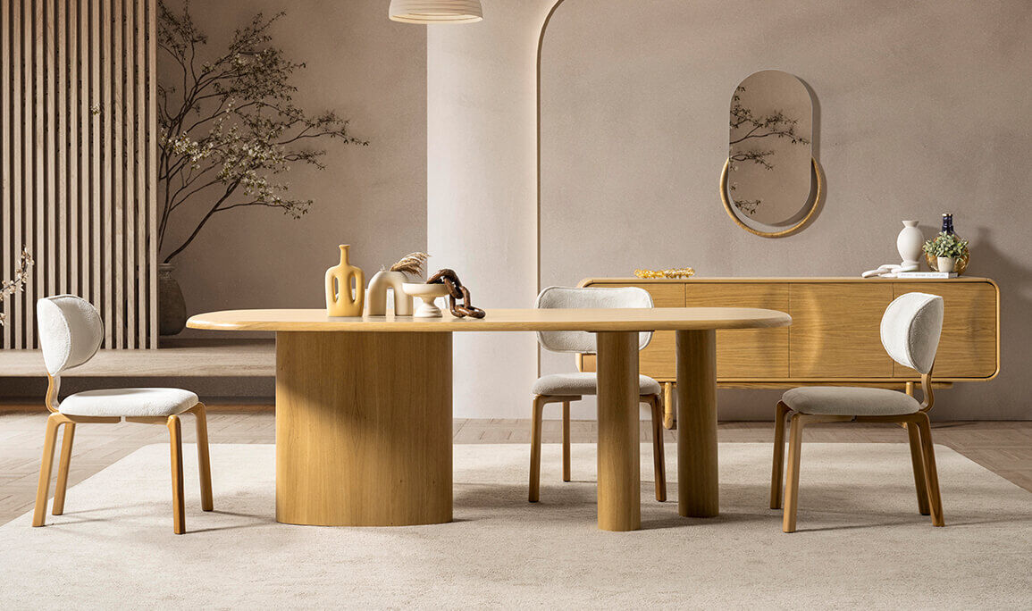 Panermo Meşe Yemek Odası - 2