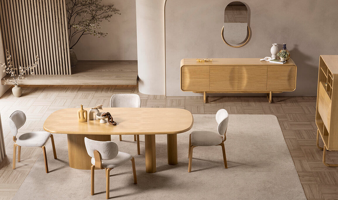 Panermo Meşe Yemek Odası - 3