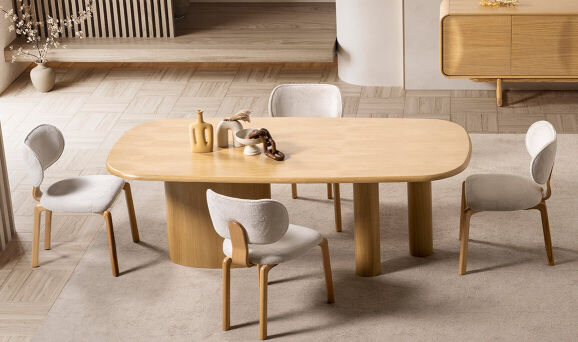 Panermo Meşe Yemek Odası - 7