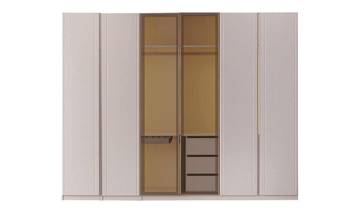 Paris 6 Kapılı Gardırop V2 - 1