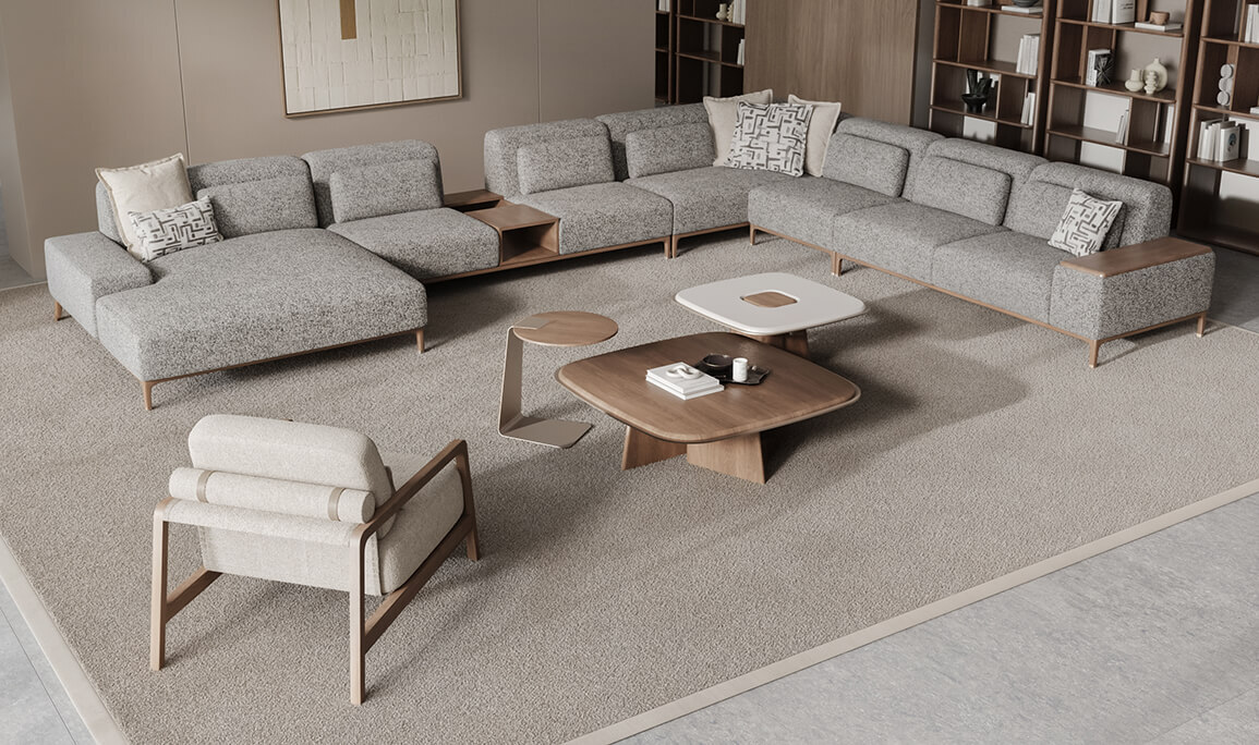 Pars U Köşe Takımı Gri - 