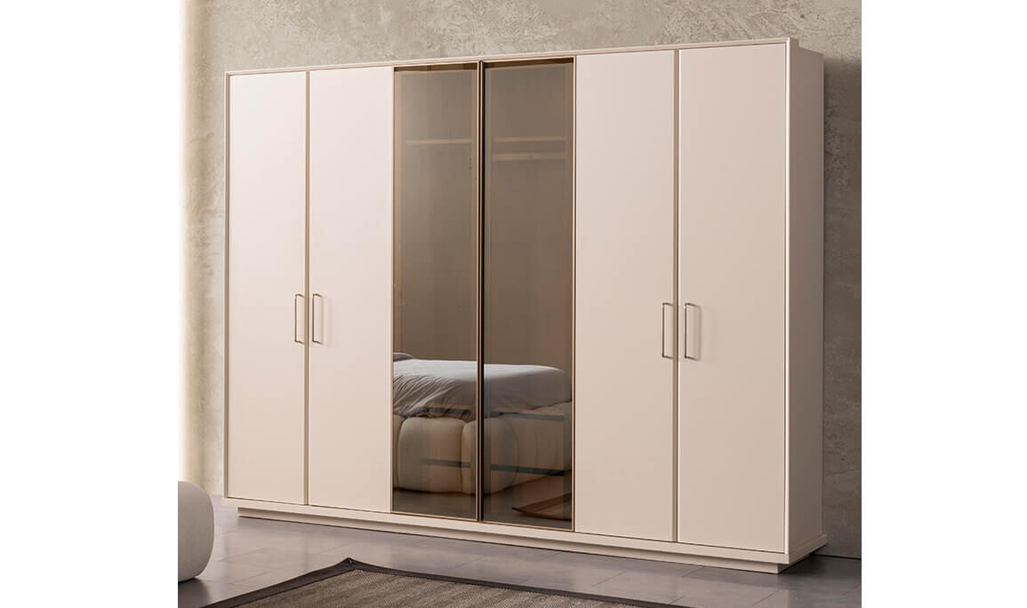 Pera 6 Kapılı Gardırop