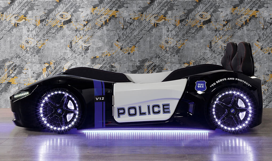 Police Arabalı Karyola