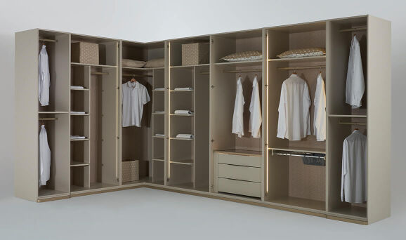 Prada 12 Kapılı Köşe Gardırop - 3