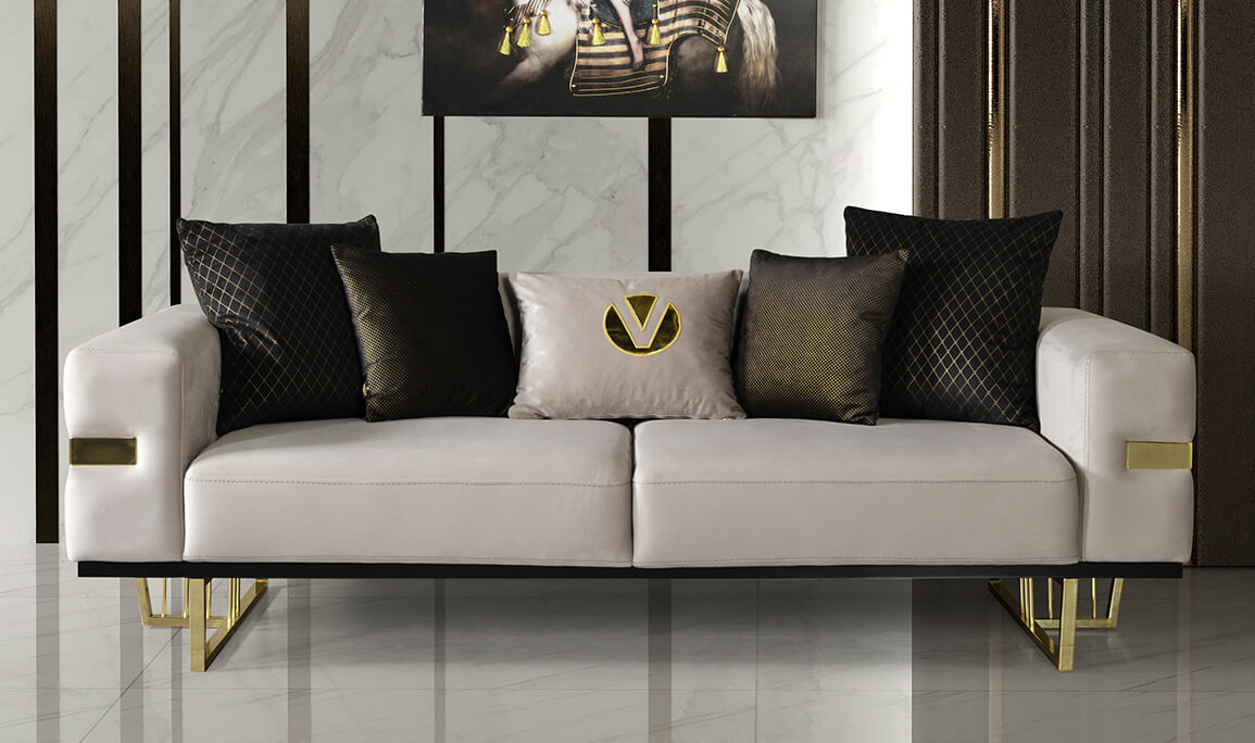 Premier Gold Üçlü Koltuk - 1