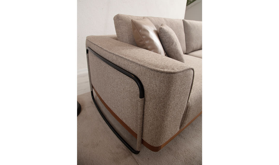 Premium L Köşe Takımı Ahşap - 6