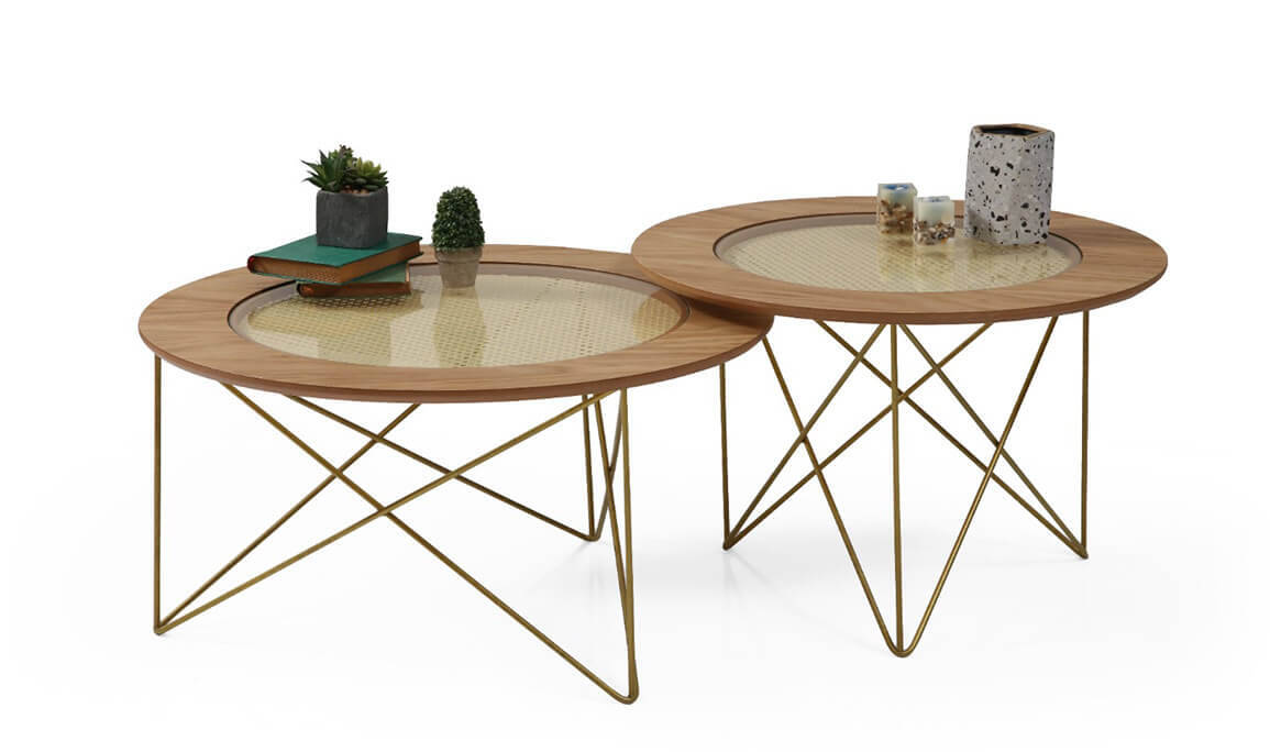 Rattan Orta Sehpa - 1