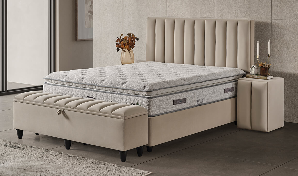 Relax Anka Baza Başlık Yatak Seti - 