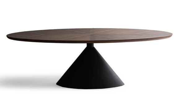 Rosso Ceviz Siyah Yemek Masası - 2