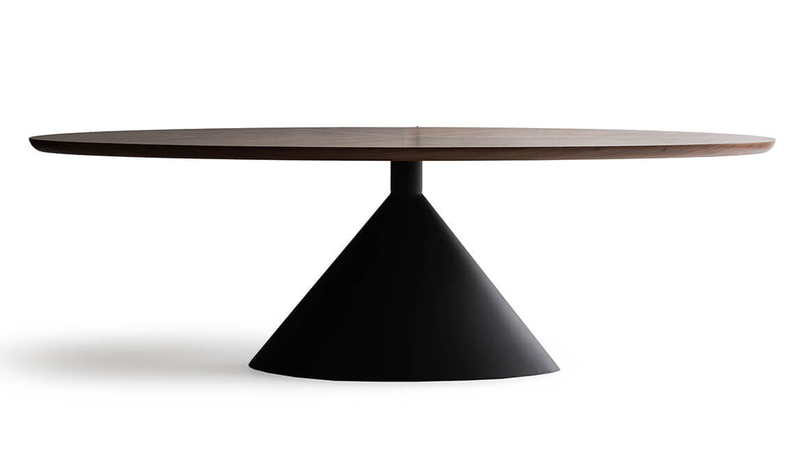 Rosso Ceviz Siyah Yemek Masası - 4