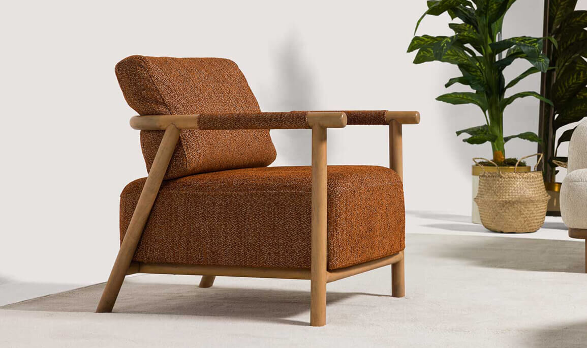 Rota Ahşap Berjer - 1