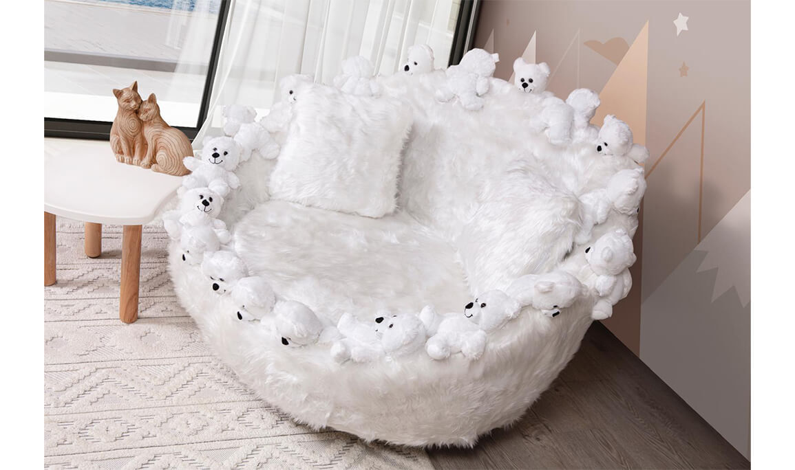 Santra Ayıcıklı Döner Berjer - 2