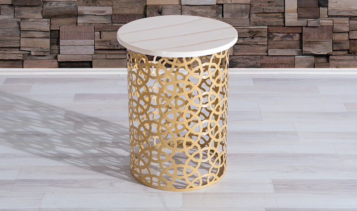 Şato Yan Sehpa Gold - 1