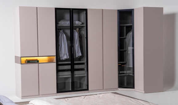 Sevilla Köşe Gardırop - 