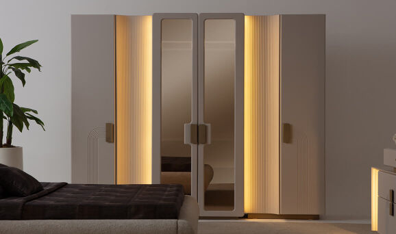 Sina 6 Kapılı Gardırop - 4