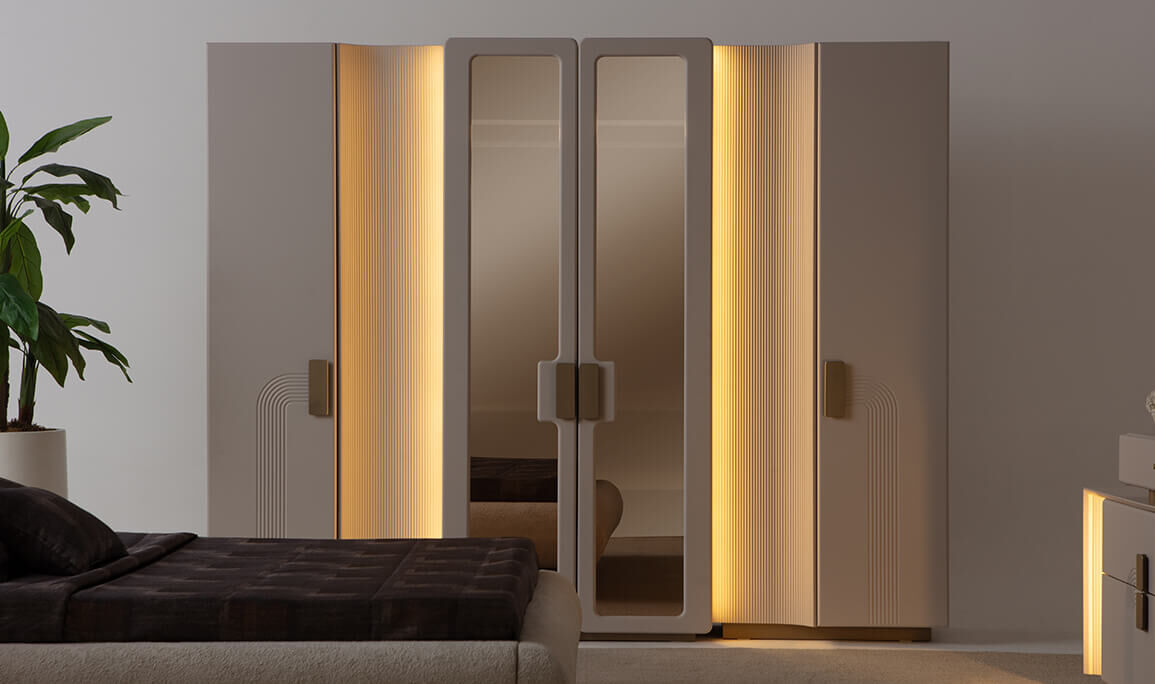 Sina 6 Kapılı Gardırop - 4