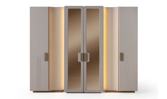 Sina 6 Kapılı Gardırop - 5