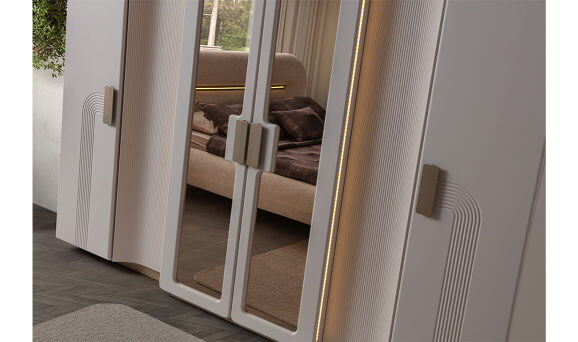 Sina 6 Kapılı Gardırop - 12