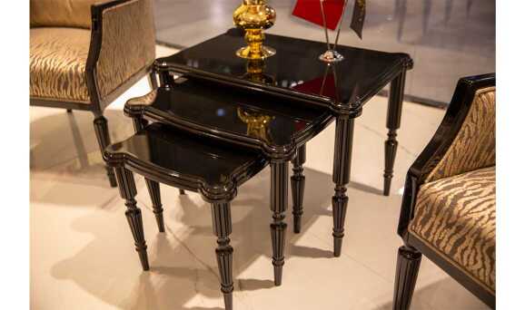 Siyah İnci Zigon Sehpa - 