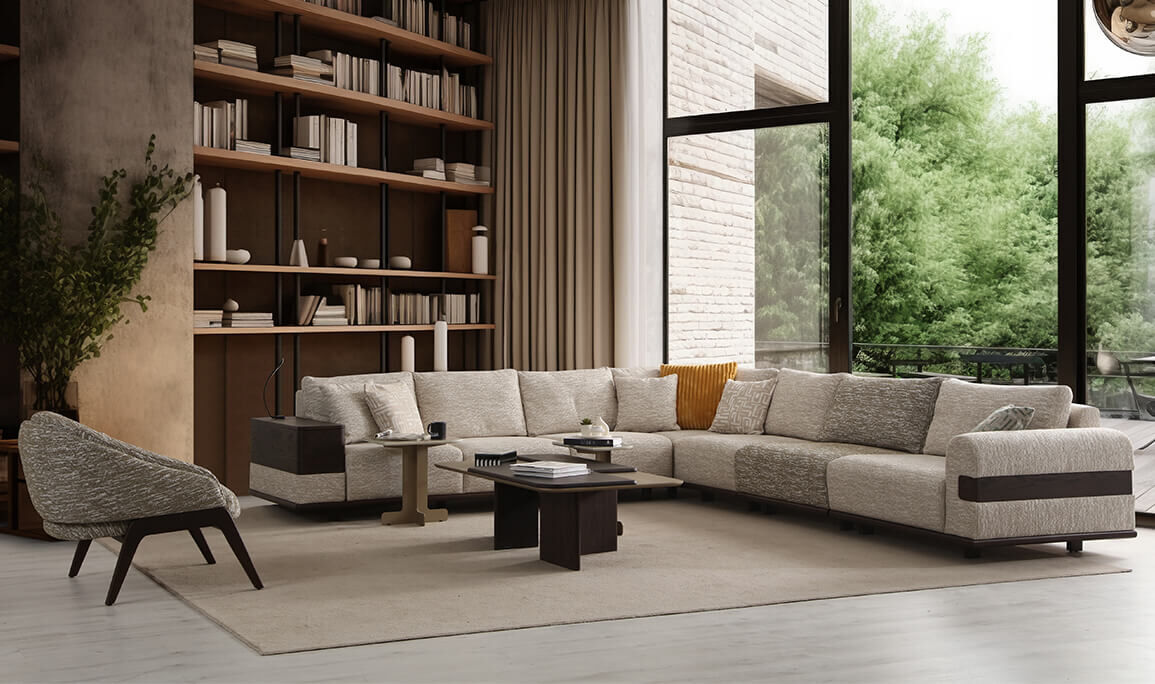 Smart L Köşe Koltuk Takımı - 