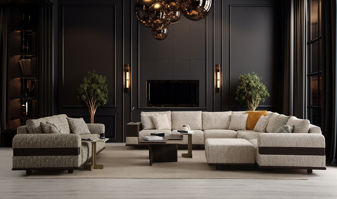 Smart U Köşe Koltuk Takımı - 2