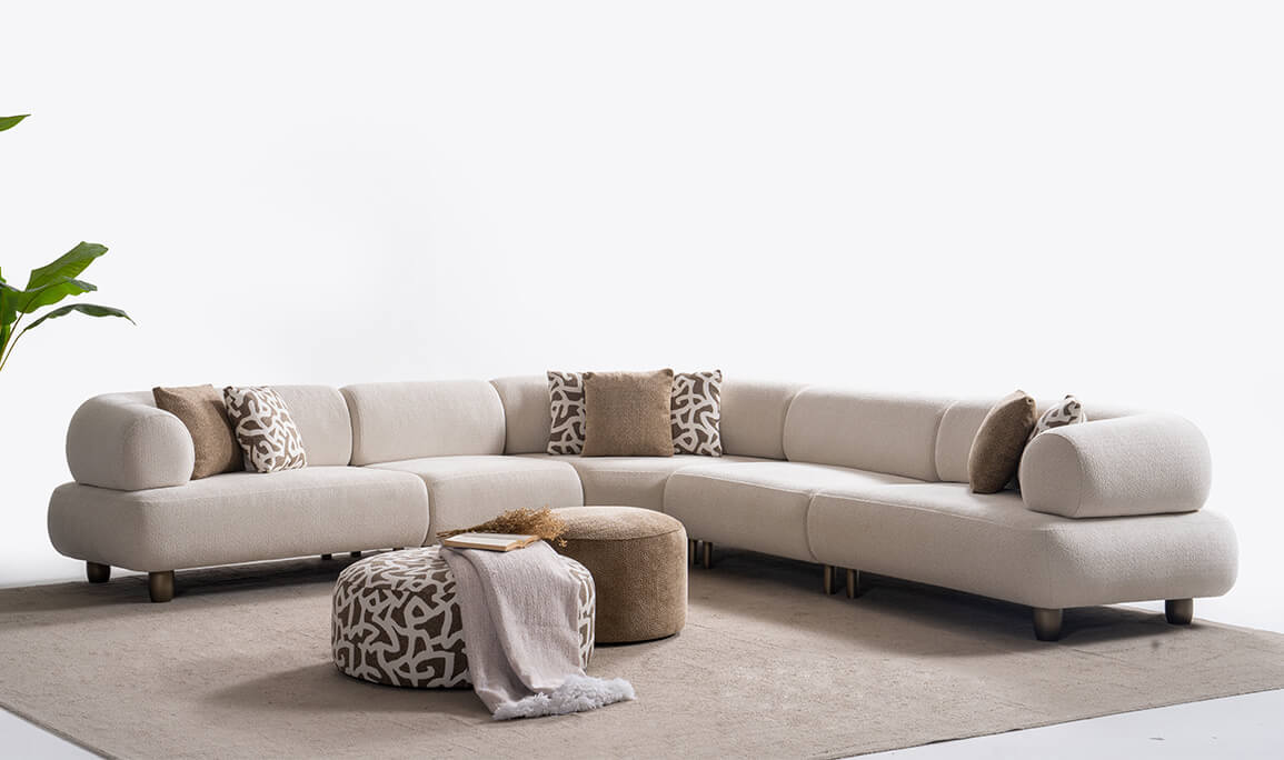 Soho Gold L Köşe Takımı - 7