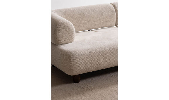 Soho Walnut Üçlü Koltuk - 8